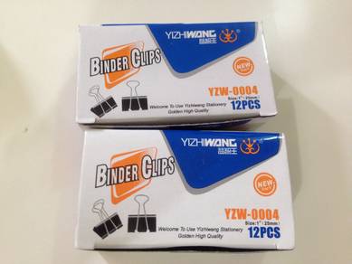 Binder Clips 25mm 12pcs per box