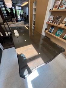 WE INSTALL TABLE GLASS TOP l kaca alas meja anda