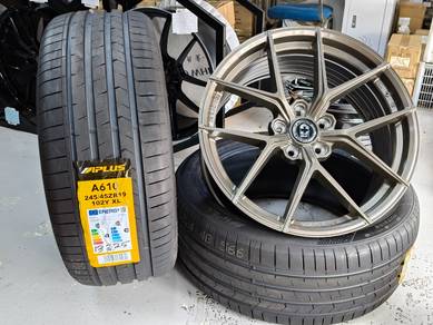 Toyota Vellfire Alphard Estima 19" Rim+Tayar R51