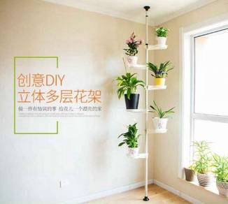 Flower rack pot bunga outdoor garden ardening NSY