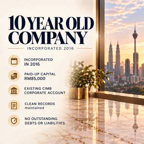 10 Year Old Sdn Bhd Company
