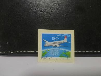 1997 Switzerland Stamp Aircraft DC-4