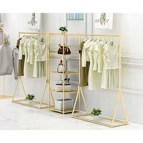 Nordic GOLD Clothing Hanger Display Rack