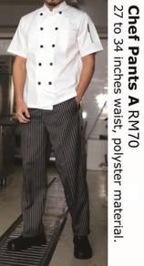 Chef Pants Seluar Tukang Masak