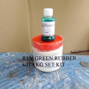 Silicone Rubber RTV GREEN RUBBER KIT