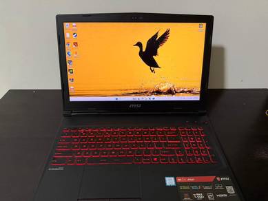 MSI GL63 8SD (MSI Laptop)
