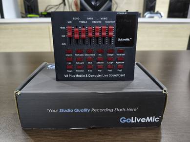 GoLiveMic Studio Audio Recording