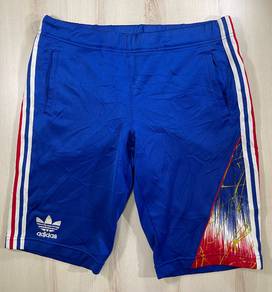 Adidas Trefoil Vintage Blue Shorts #CH1 Used