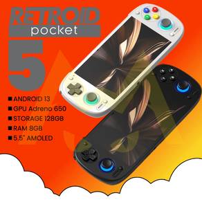 Retroid Pocket 5 RP5 Snapdragon 865 13 5.5" AMOLED