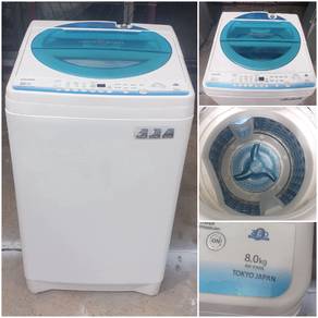 Toshiba washer washing machine mesin basuh 8.0 kgs