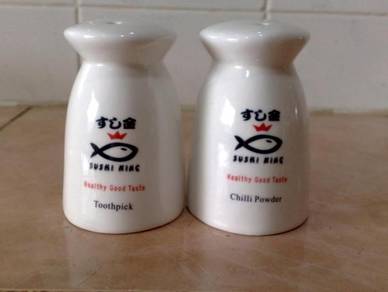 Bekas cili sushi king chilli toothpick shaker