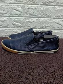 uk7 Clarks Leather Slip-on
