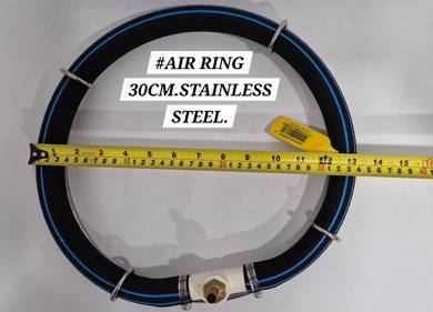Air Ring 30cm Stainless Steel Pond Fish Kolam Ikan
