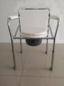 Foldable commode chair Promosi 2026 Seberang Jaya