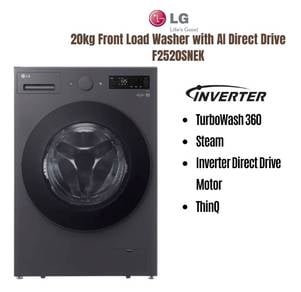 New LG F2520SNEK 20kg Front Load Washer