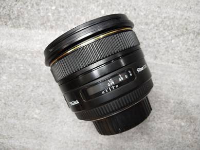Sigma AF 50mm F1.4 EX DG HSM (Nikon F Mount)