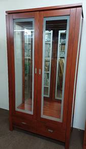 Solid Wood Display Cabinet