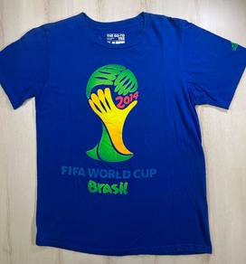 Adidas 2014 World Cup Blue Tee #BW Used