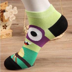 NINJA SUPERHERO CARTOON SHOES ANKLE SOCKs 🔥