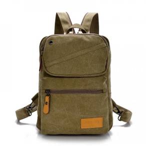 Stylish Dual-Use Khakis Casual Chest Bag Backpack
