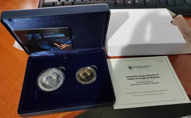 Proof Sets of 2 DOSM75 Malaysia 2025