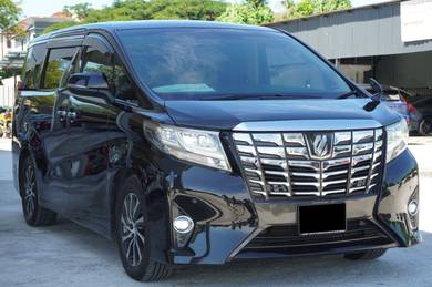 2016 Toyota Alphard S A PACKAGE TYPE BLACK