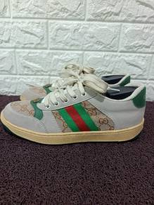 Uk7 Gucci Screener Sneakers