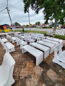 Marble Terazzo kerusi Meja Batu Pilihan Hari Raya