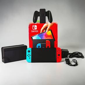 Nintendo Switch OLED Full Set – 100% Clean Con