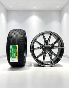 BMW E90 F30 F32 X1 E84 18" Rim + Tayar Baru R524