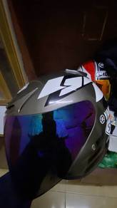 Shoei factory silverr,padding custom