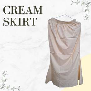 Cream Skirt