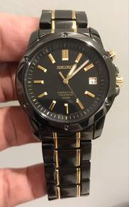 Used/二手～90% New Seiko Men's SNQ045 black