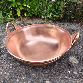 Antique Kuali Tembaga Antik 12" 2.2Kg Vintage