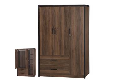 BRO SERIES 3Doors Wardobe WD-B403