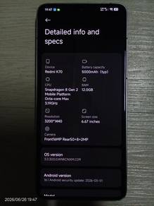 Gaming Phone Redmi K70/Poco F6 Pro 12/256