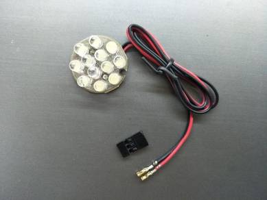 12 Led Cluster - white