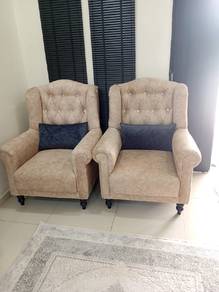 Wing chair sepasang 