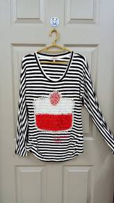 Stripe beedid top 