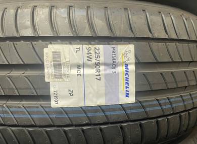 225 50 17 MICHELIN PRIMACY RUN FLAT RFT Tayar Tyre