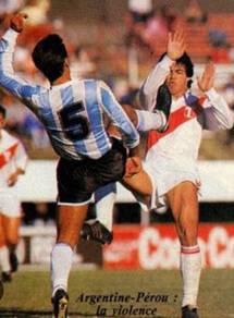 Rare Vintage Argentina 86/87 JOSE LUIS BROWN NO 5