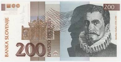 Slovenia 200 tolarjev year 2004 - Pick 15d  unc