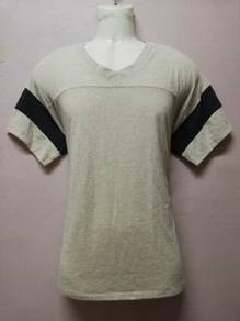 T-Shirt Plain V-Neck Triblend 12Rayon Like New
