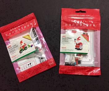 Nanoblock - Santa Claus (2 Diffferent Sets) NEW