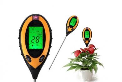4 in 1 Soil Tester Sun Cahaya , Moisture, Celcius