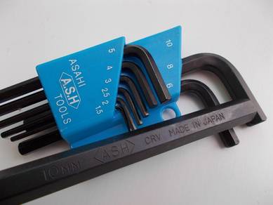 ASAHI Hex Key Set (Made In Japan)