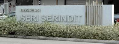 Condominium For Sale in Seri Serindit Residence