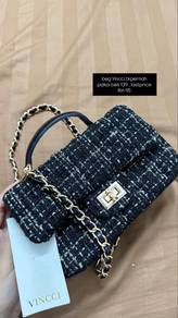 Beg tangan ( Vincci black)