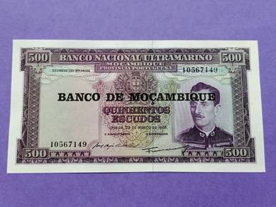 Mozambique 500 Escudor 1967 (UNC)