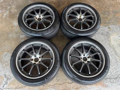 Rim second 18 CE28 Thailand siap tayar civic s70